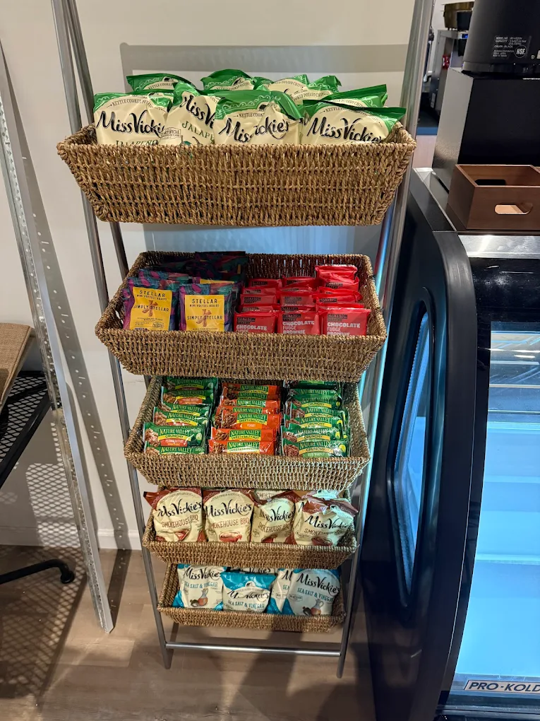 snacks to buy at the cafe